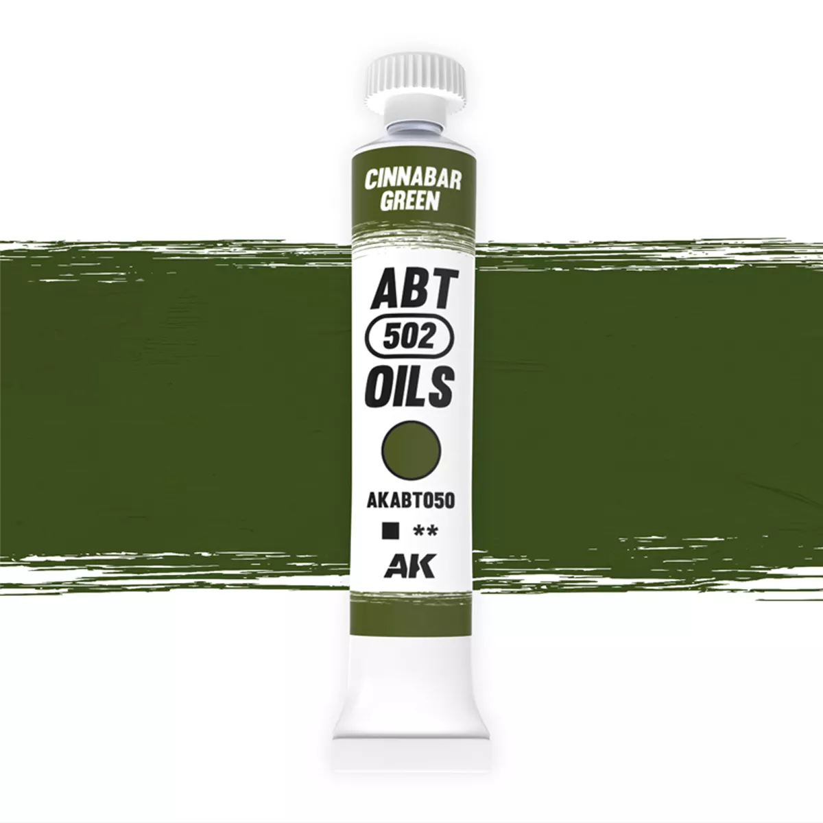 AK Interactive ABT502 Cinnabar Green Oil 20ml