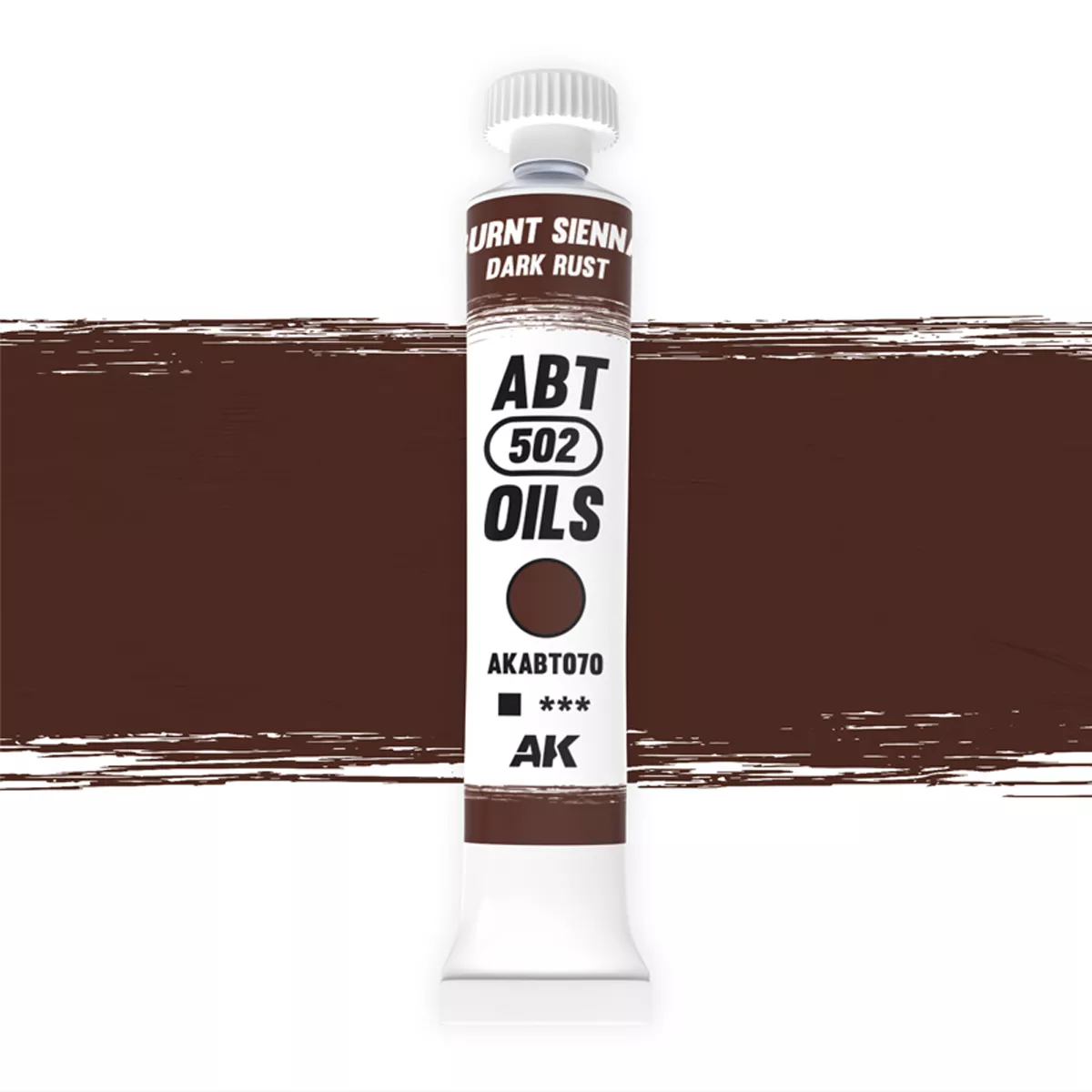 AK Interactive ABT502 Burnt Sienna Oil 20ml