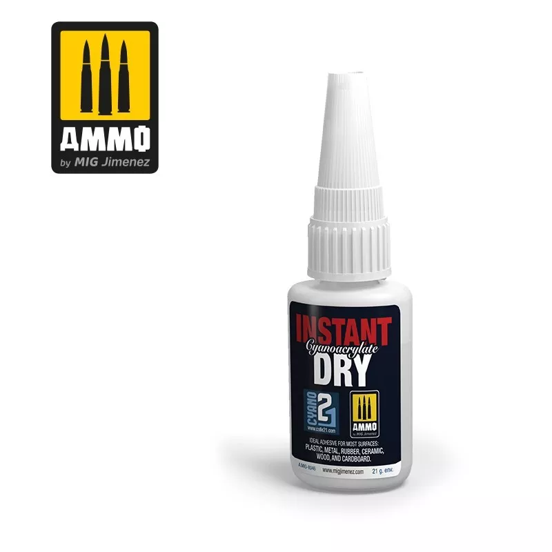 Ammo MIG Instant Dry Cement 21gr