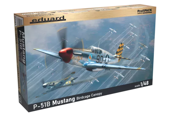Eduard 82107 1/48 P-51B Mustang Birdcage Canopy ProfiPACK