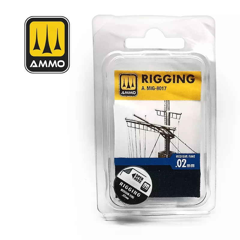 Ammo MIG Rigging - Medium Fine 0.02mm