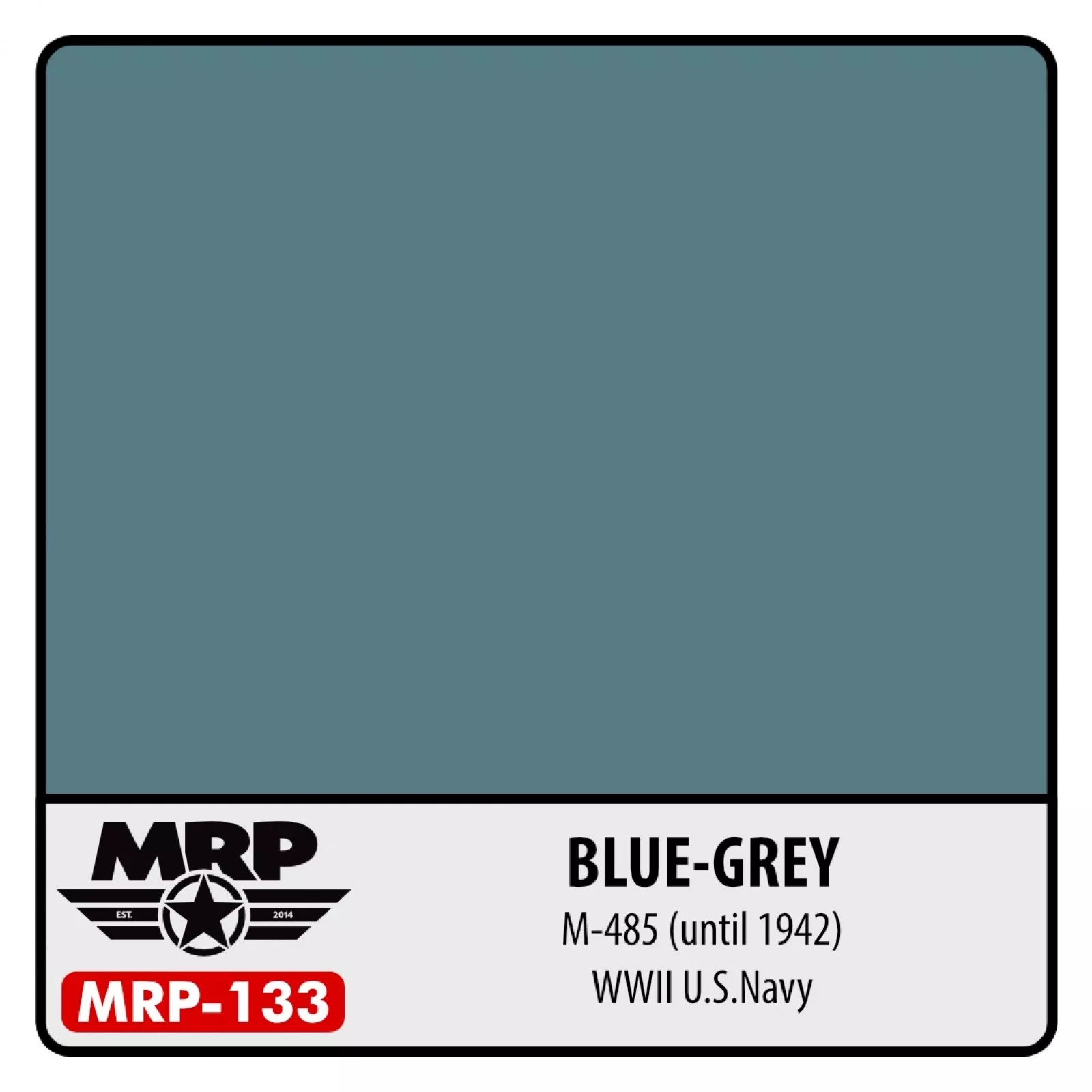 MRP Blue-Grey M-485 (Until 1942) WWII US Navy 30ml