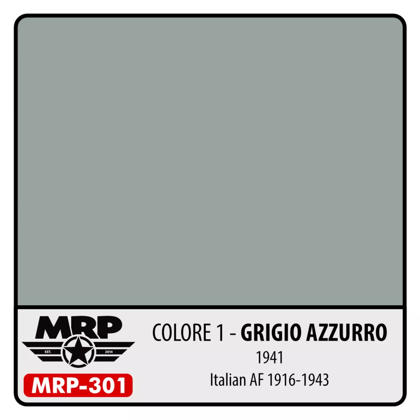 MRP Colore 1 - Grigio AZZURRO  Italian AF 1916-1943 30ml