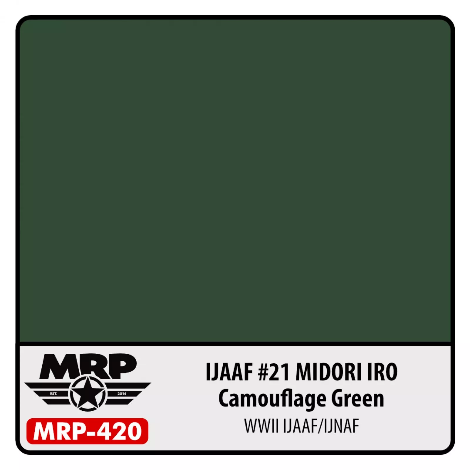MRP IJAAF #21 Camouflage green WWII IJAAF/IJNAF 30ml
