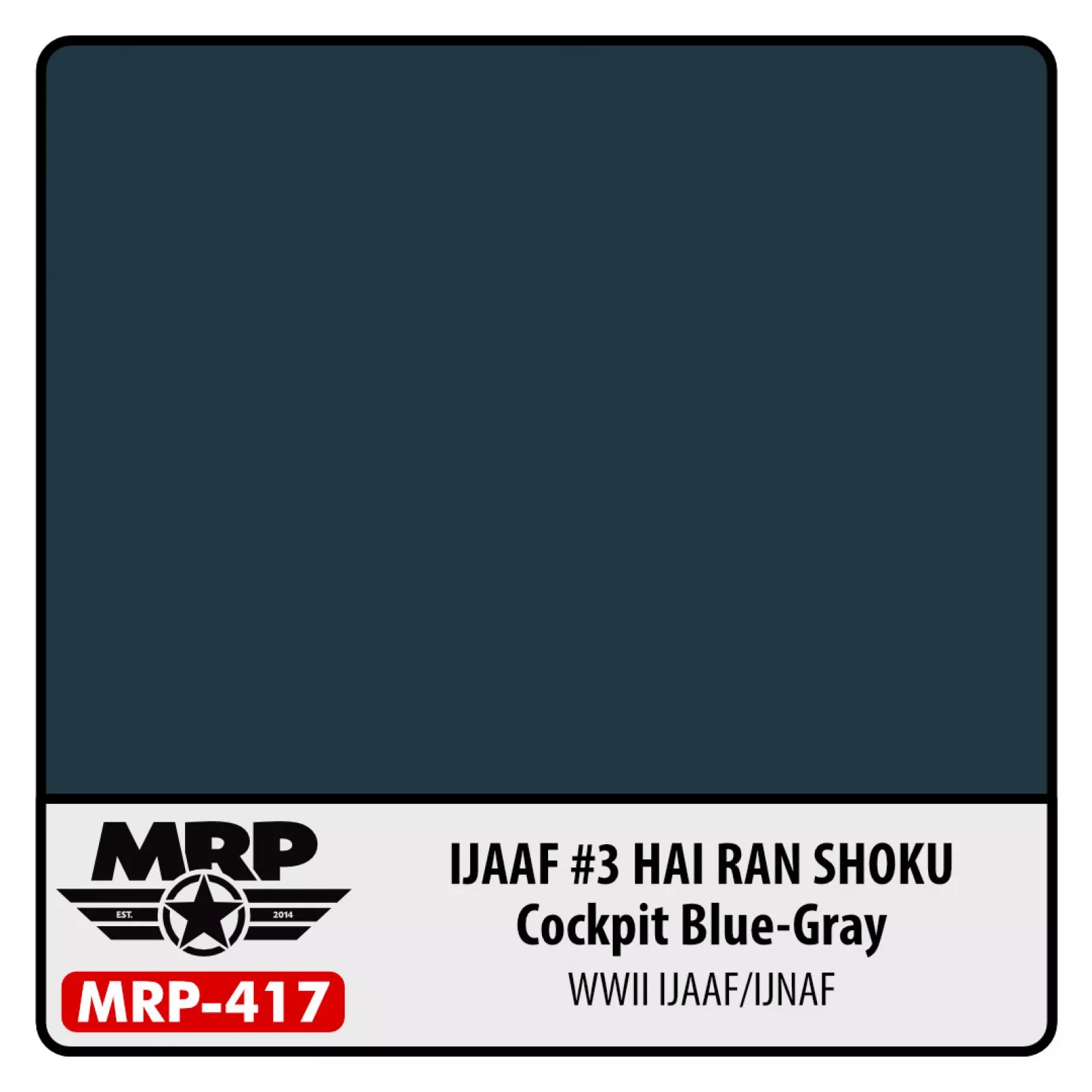 MRP IJAAF #3 Cockpit Blue-Gray WWII IJAAF/IJNAF 30ml