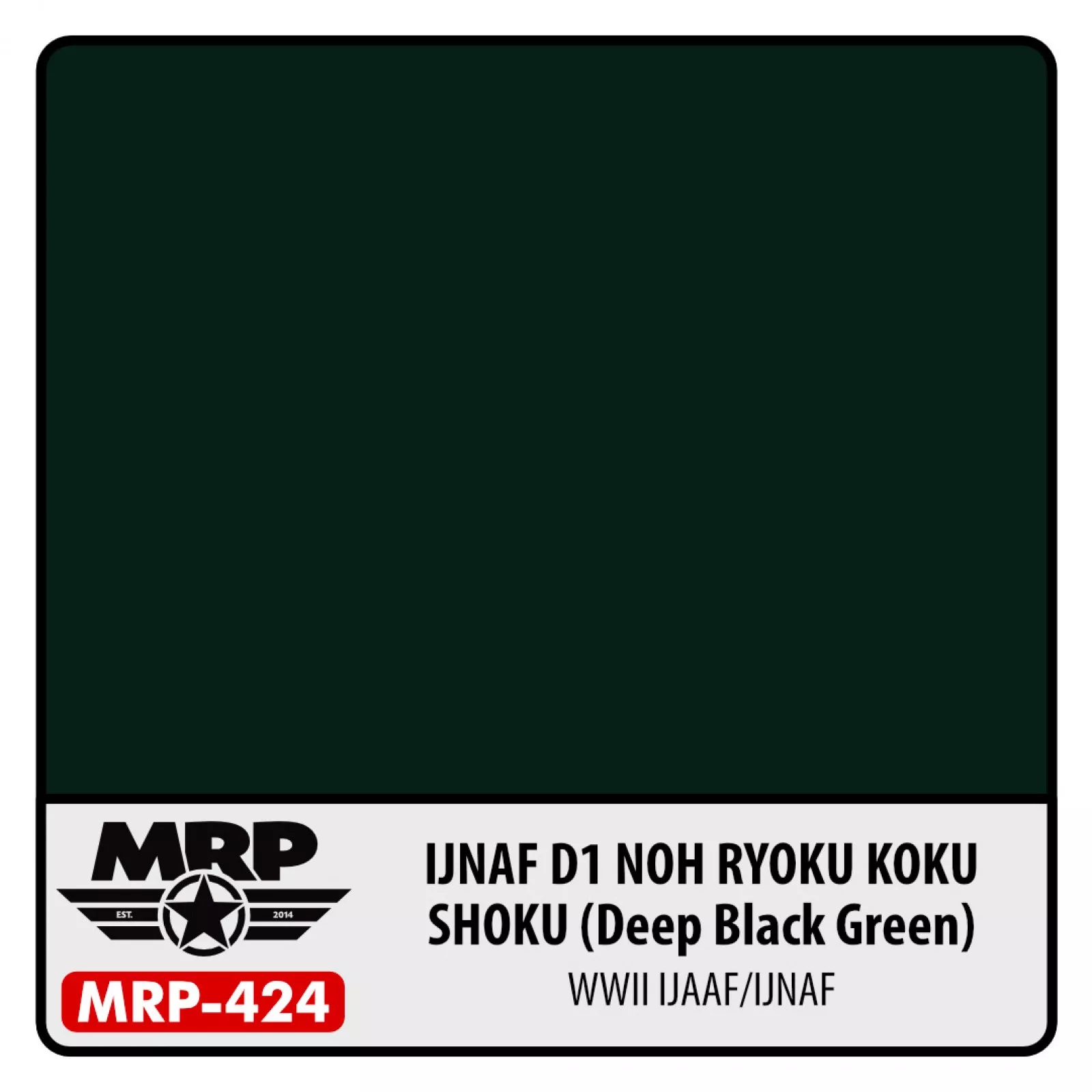 MRP IJNAF D1 (Deep Black Green) WWII IJAAF/IJNAF 30ml