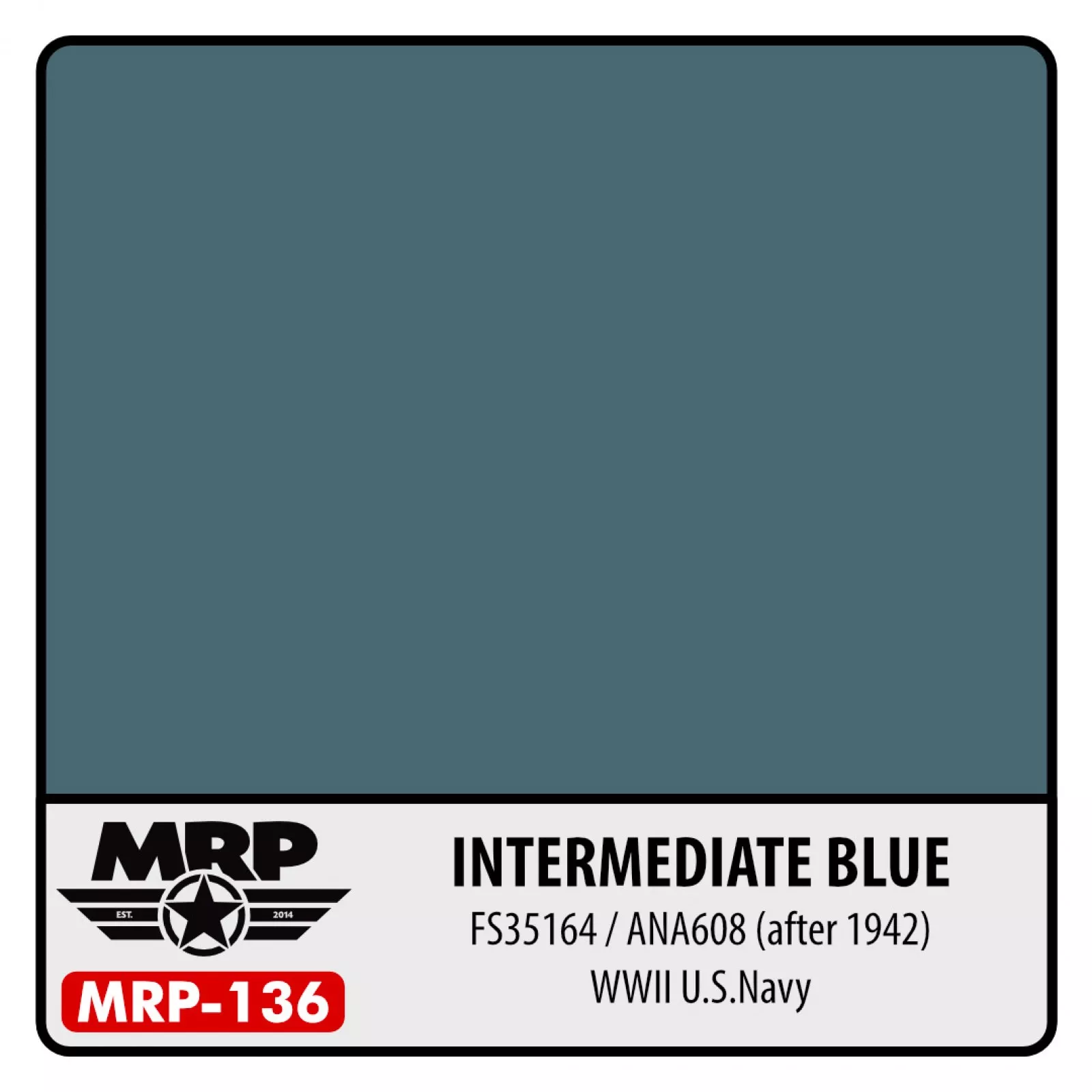 MRP Intermediate Blue FS35164/ANA608 (After 1942)  WWII Navy 30ml