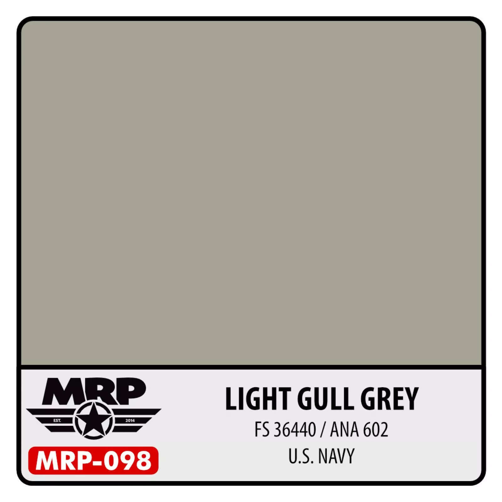 MRP Light Gull Grey FS36440/ANA 602 US Navy 30ml