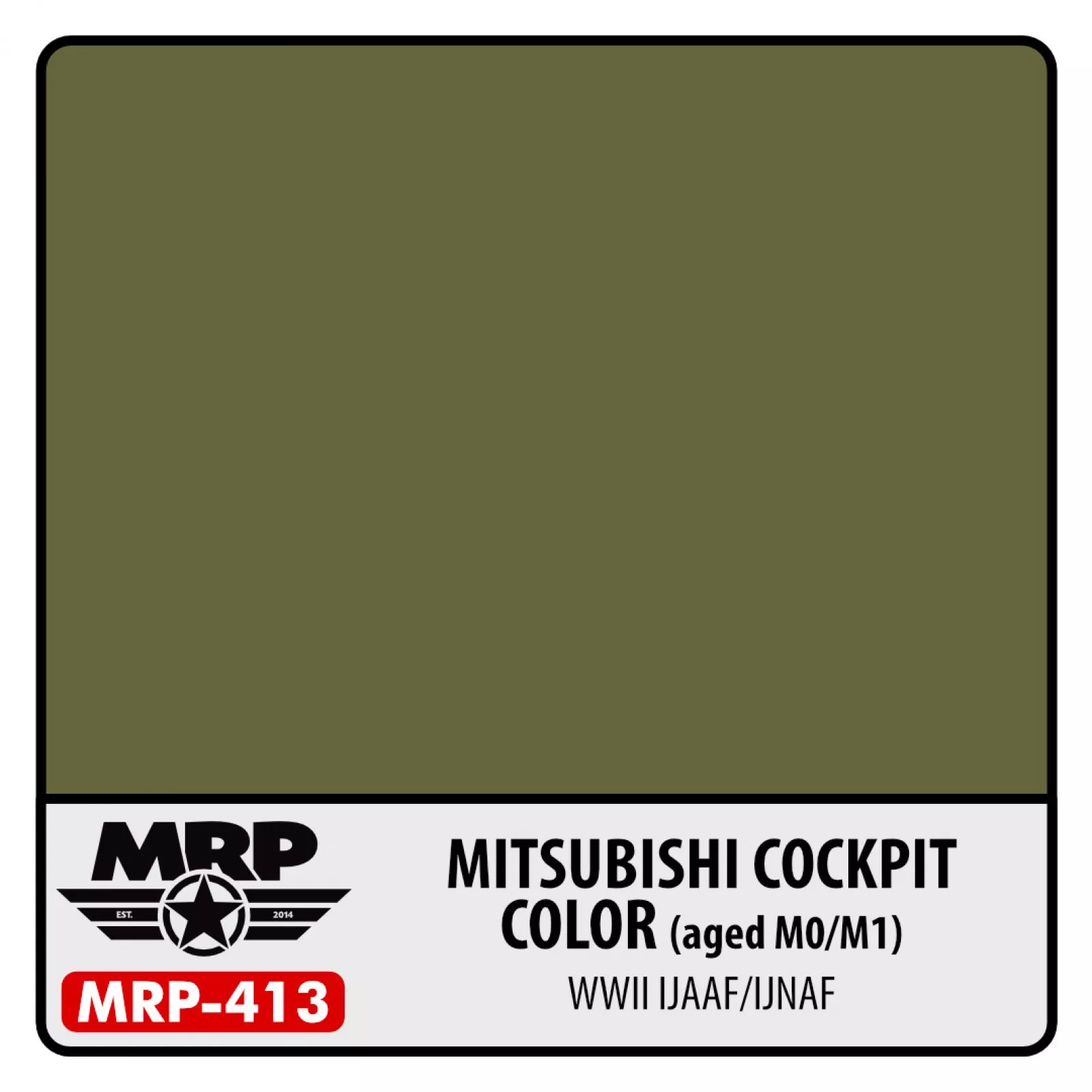 MRP Mitsubishi Cockpit Color (Aged M0/M1) WWII IJAAF/IJNAF 30ml