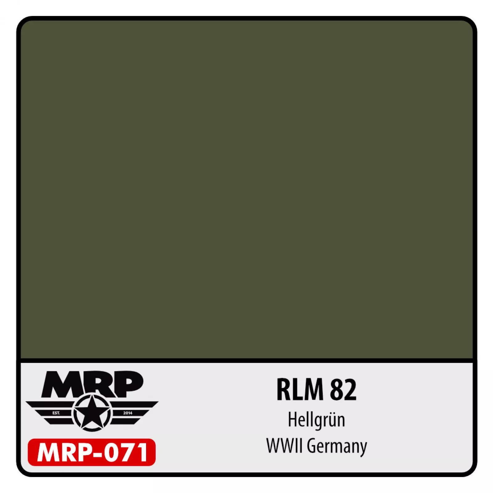 MRP RLM 82 Hellgrün WWII Germany 30ml