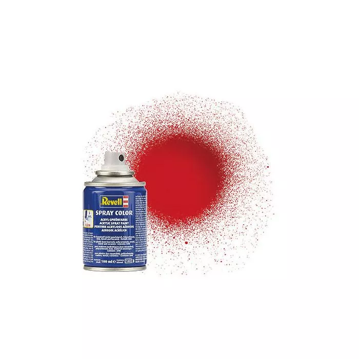 Revell 34131 rouge feu brillant spray acrylique 100 ml