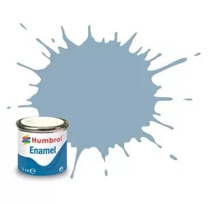 Humbrol 128 émail gris boussole US satiné 14 ml
