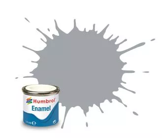 Humbrol 166 émail gris clair avion satiné 14 mL
