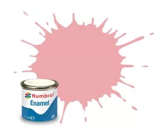 Humbrol 200 émail rose brillant 14 mL