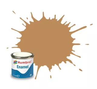 Humbrol 225 émail pierre brune mat 14 mL