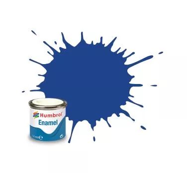 Humbrol 25 émail bleu mat 14 mL