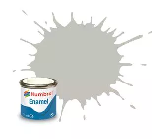 Humbrol 28 émail gris camouflage mat 14 mL