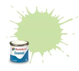 Humbrol 36 émail pastel vert mat 14 ml