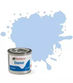 Humbrol 44 émail bleu pastel mat 14 ml