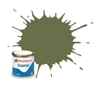 Humbrol 80 émail vert pré mat 14 ml