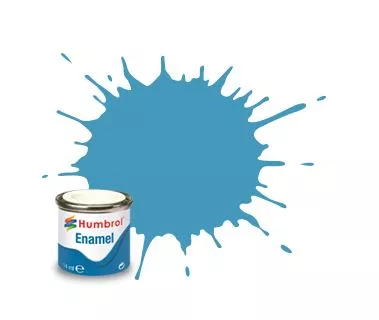 Humbrol 89 émail bleu moyen mat 14 ml