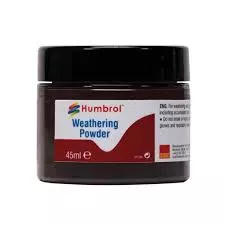 Humbrol AV0011 poudre à décor couleur noir 45 mL