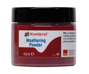 Humbrol AV0016 poudre à décor iron oxide 45 mL