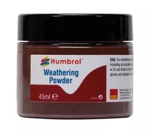 Humbrol AV0017 poudre à décor dark earth 45 mL
