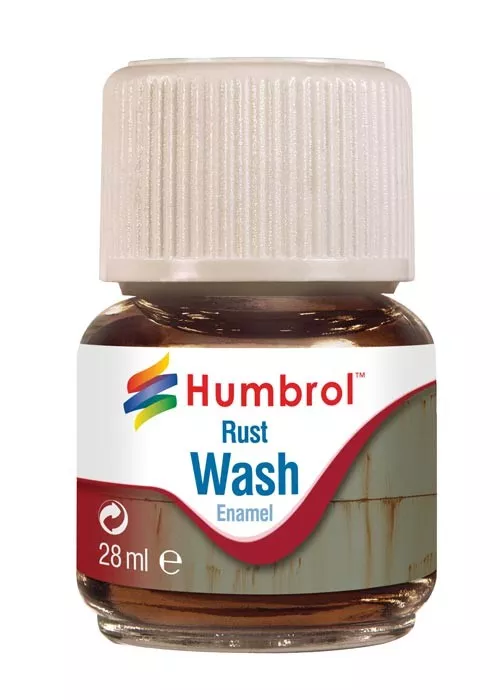 Humbrol AV0210 Wash enamel rust 28 ml