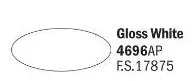 Italeri 4696 Gloss White acrylic aqua 20 mL