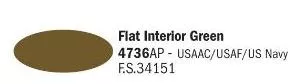 Italeri 4736 Flat Interior Green