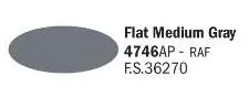 Italeri 4746 Flat Medium Grey 20 mL