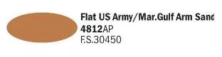 Italeri 4812 Flat US Army/Mar.Gulf Arm Sand