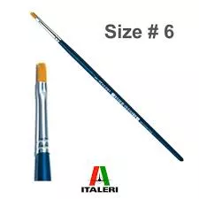 Italeri 51229 pinceau plat grandeur 6