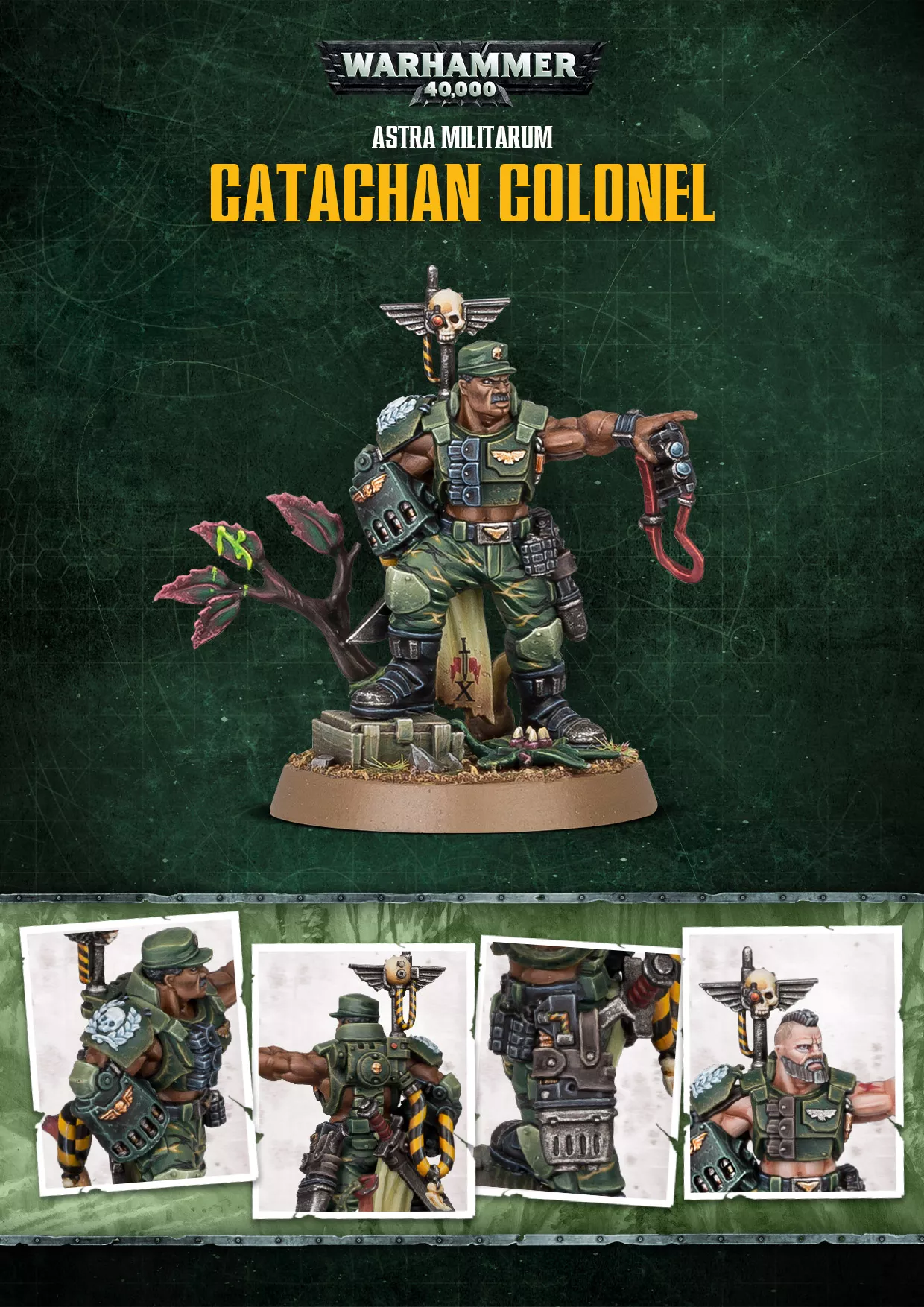 Citadel Astra Militarum Catachan Colonel