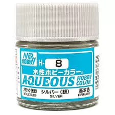 Mr Hobby H8 aquaous silver