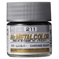 Mr Hobby MC211 Lacquer chrome Silver