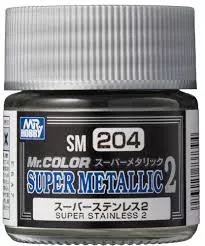 Mr Hobby SM204 super stainless. 10 mL