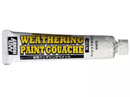 Mr. Hobby WT01 weathering paint gouach white