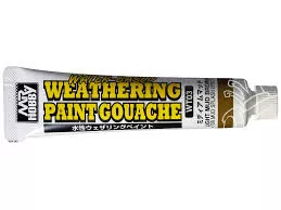 Mr. Hobby WT03 weathering paint gouach light mud brown