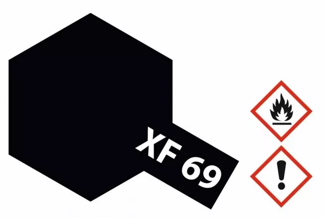 Tamiya 81769 XF-69 Nato Black 10 mL