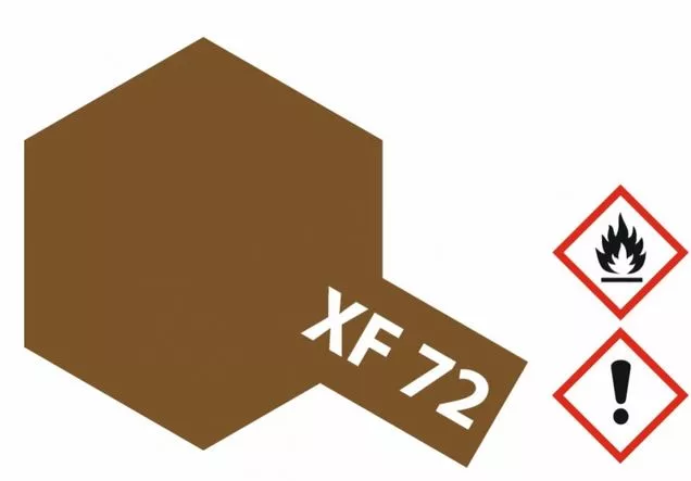 Tamiya 81772 XF-72 Brown 10 mL