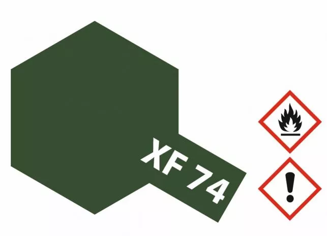 Tamiya 81774 XF-74 olive JGSDF 10 mL