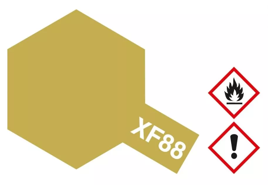 Tamiya 81788 XF-88 dark yellow 2