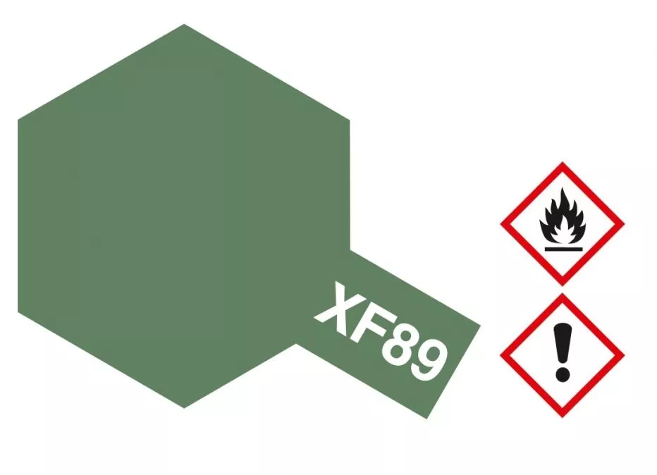 Tamiya 81789 XF-89 dark green 2 10 mL