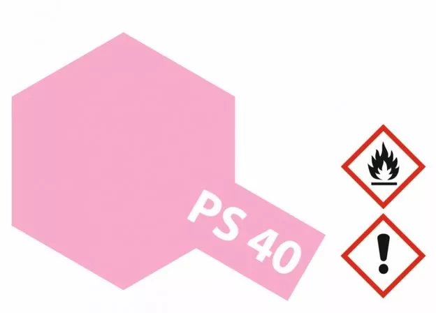 Tamiya 86040 PS40 translucent pink