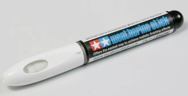 Tamiya 87082 weathering stick snow
