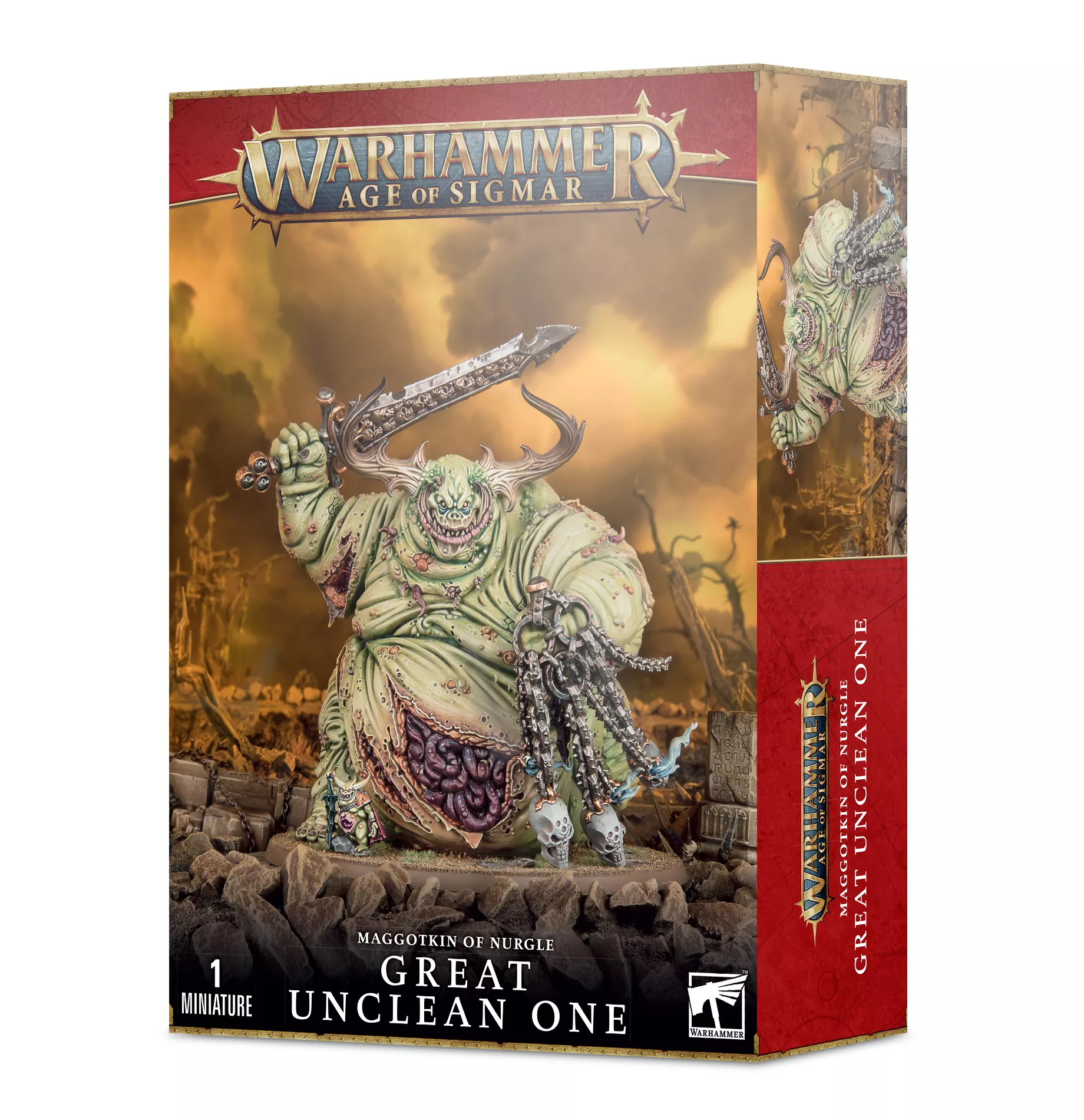 Age Of Sigmar Maggotkin of Nurgle : Great Unclean One