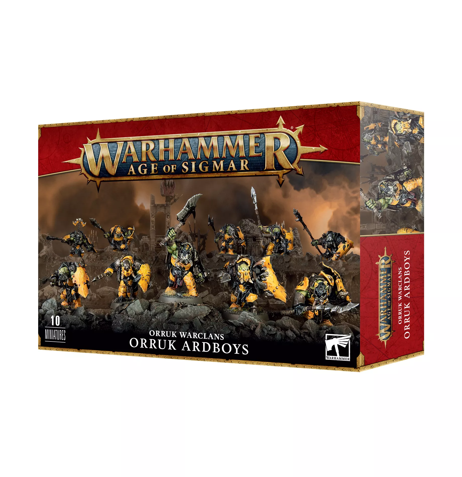 Age Of Sigmar Orruk Warclans : Orruk Ardboys