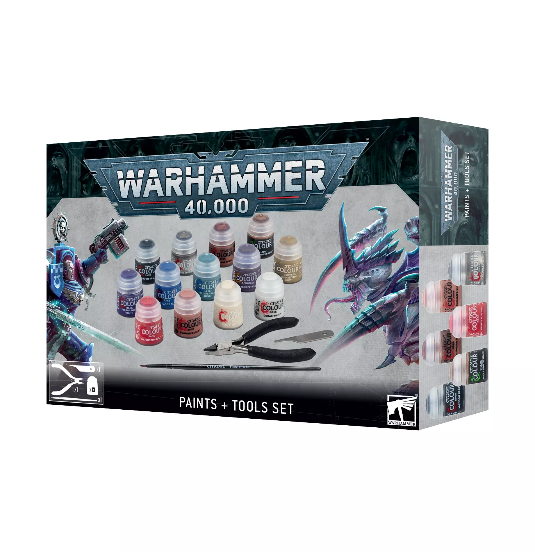 Age Of Sigmar Paints + Tools Set